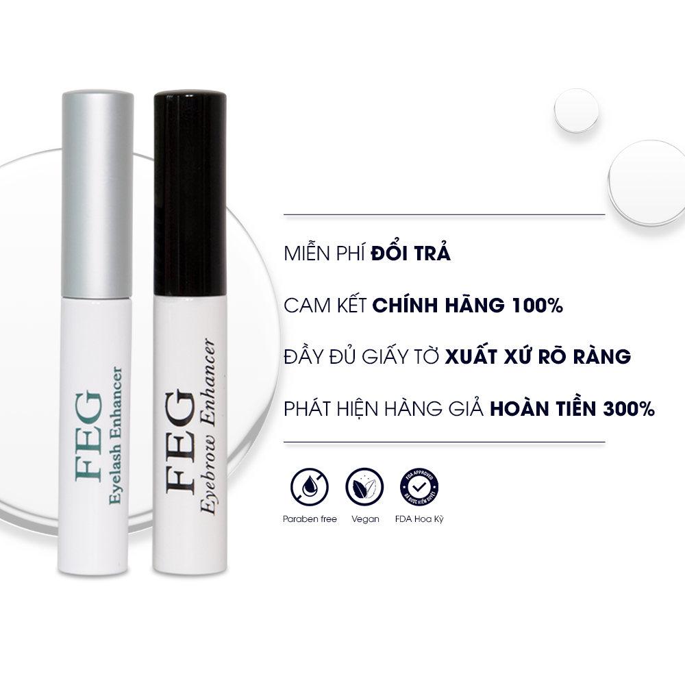 Combo Dưỡng Mi Ban Ngày & Lông Mày FEG